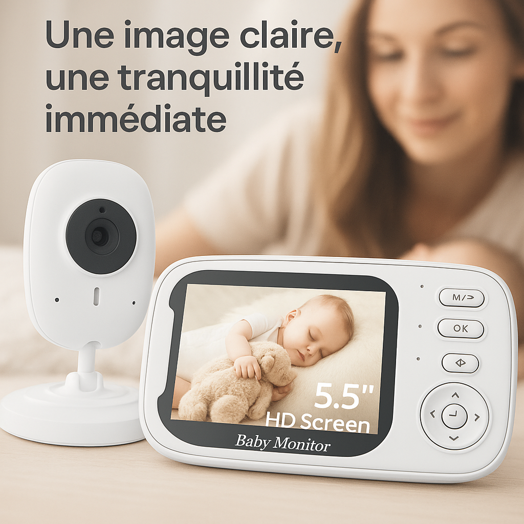 Caméra connecté pour toujours garder un oeuil sur les enfants