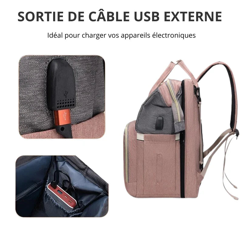 Le sac à langer 3 en 1 - Baby bag
