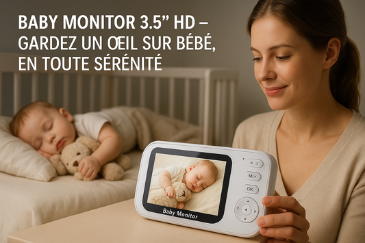 Caméra connecté pour toujours garder un oeuil sur les enfants