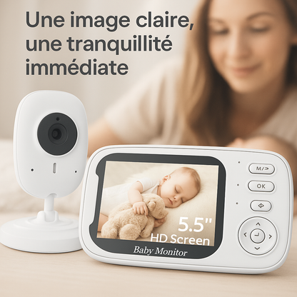 Caméra connecté pour toujours garder un oeuil sur les enfants