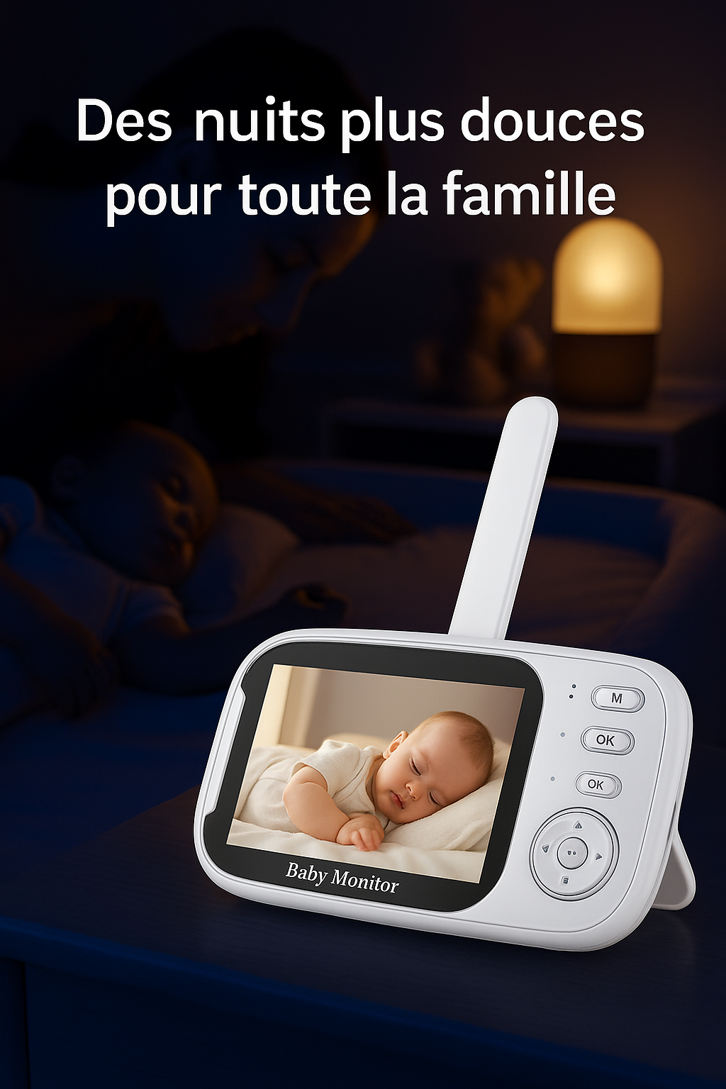 Caméra connecté pour toujours garder un oeuil sur les enfants