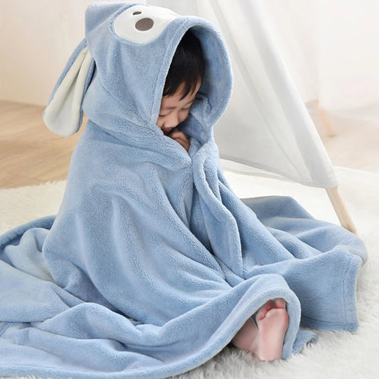 Cape de bain bébé – serviette à capuche synthétique | Atelier Bébé