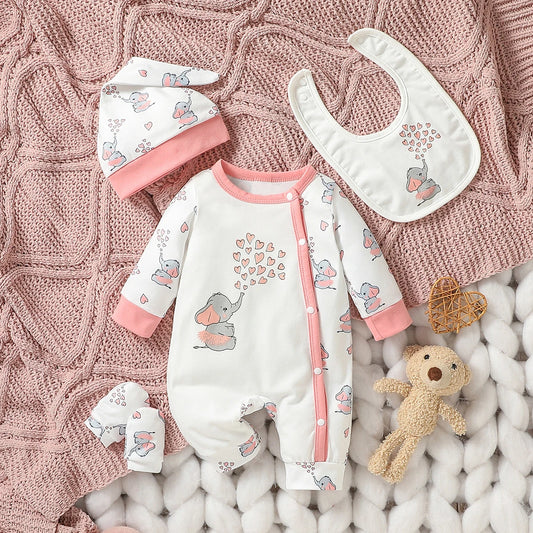 Ensemble bébé complet 3 pièces – coton doux | Atelier Bébé