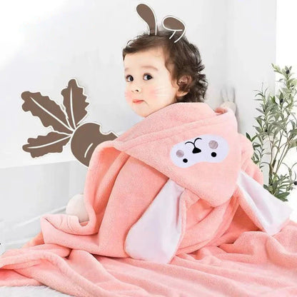 Cape de bain bébé – serviette à capuche synthétique | Atelier Bébé