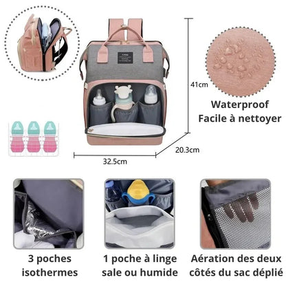 Le sac à langer 3 en 1 - Baby bag
